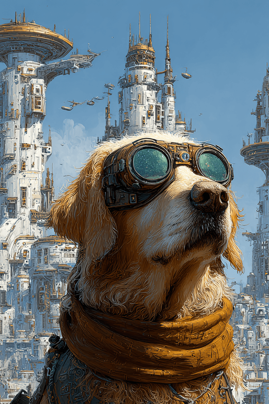 Pixel art pet portrait